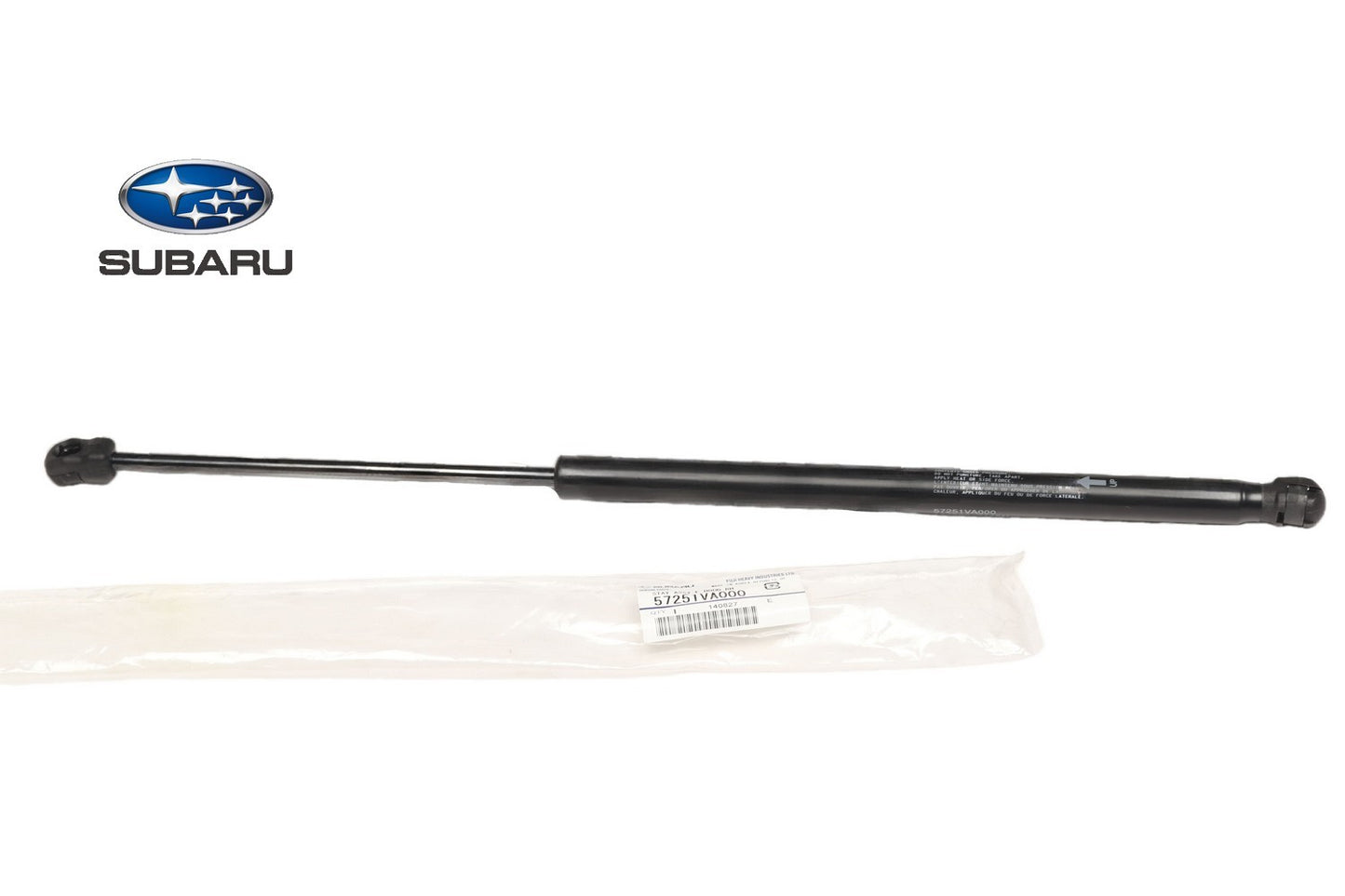 Genuine Subaru Right Hood Lift Support Damper OEM 57251VA0000