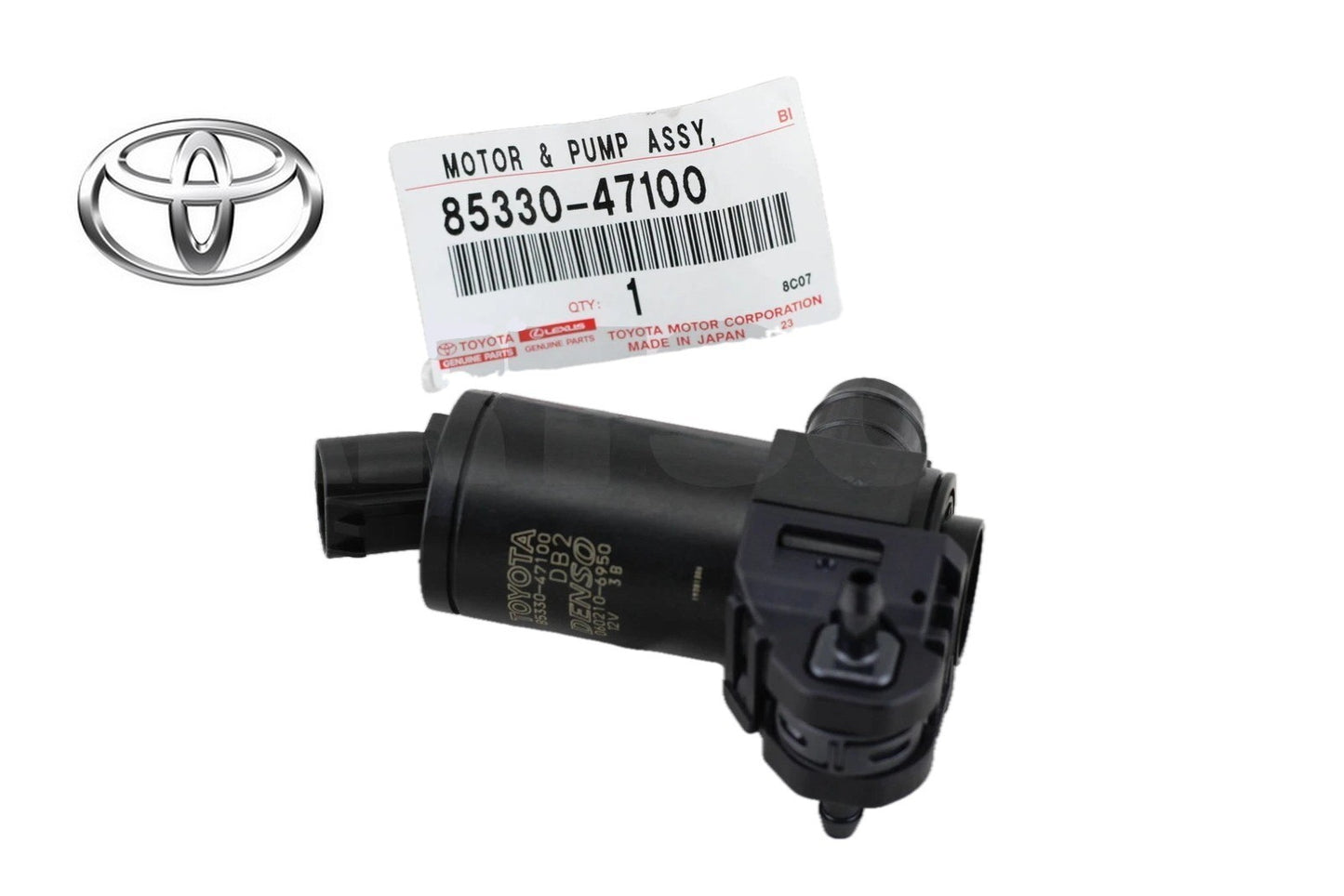 New Genuine Toyota Windshield Washer Pump Motor Assy 85330-47100 OEM0