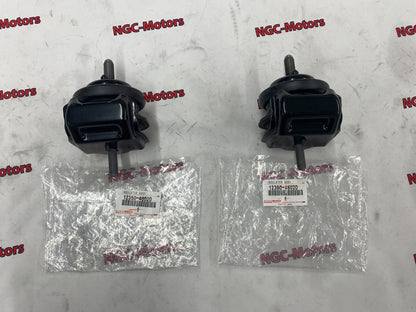 TOYOTA Genuine SOARER LEXUS SC300 SC400 1JZ-GTE 2JZ-GTE Engine Mount x2 Set OEM