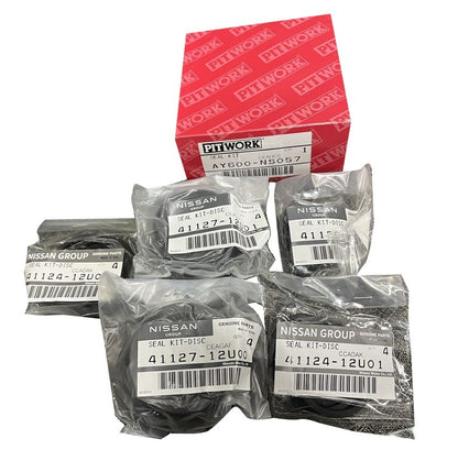 Genuine Nissan PITWORK 350Z Z33 Brembo Front Brake Caliper Seal Kit AY600-NS0571