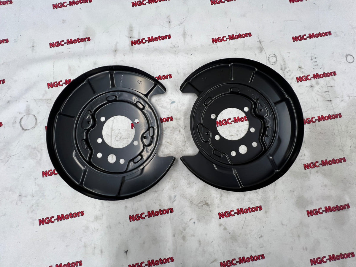 Genuine Nissan Rear Brake Backing Plate LH＆RH SET 44020-WL001 44030-WL001 NEW