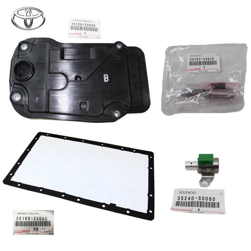 Toyota Genuine A/T Solenoid Filter Gasket Kit Land Cruiser GX460 LX570 Tundra0