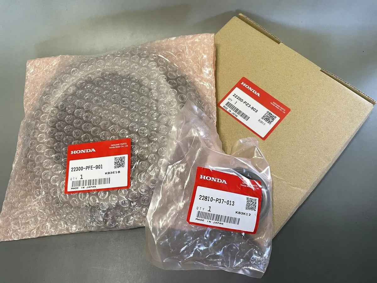 Honda Genuine OEM Acty Clutch Kit HA3 HA4 HH3 HH4 3piece set Disk Cover Bearing