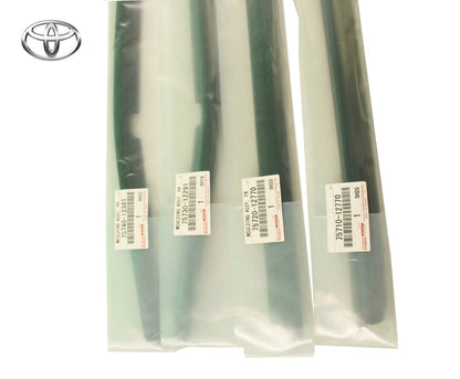 Toyota MOULDING ASSY, FRONT REAR DOOR BELT, RH LH set for AURIS Genuine OEM0