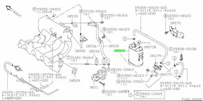 18560-76A31-000 Suzuki Canister 1856076A31000, New Genuine OEM Part1