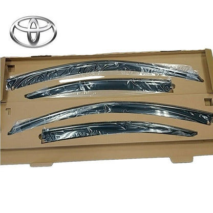 Genuine Toyota OEM Window Rain Guard Visor Set 08611-53050 JDM Japan 4PC Set0