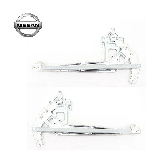 New Genuine Nissan Door Window Regulator LH RH Pair 80721-22U00 80720-22U030