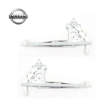New Genuine Nissan Door Window Regulator LH RH Pair 80721-22U00 80720-22U030