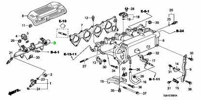 OEM PIPE, METAL 2006-2009 Honda S2000 AP2 16610-PZX-003 16610PZX003