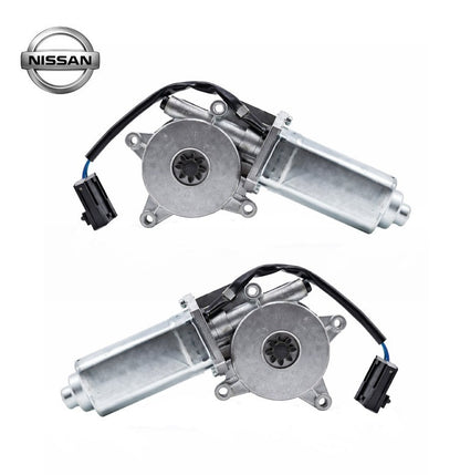 New Genuine Nissan Window Regulator Motor LH RH Pair 80731-70T04 80730-70T040