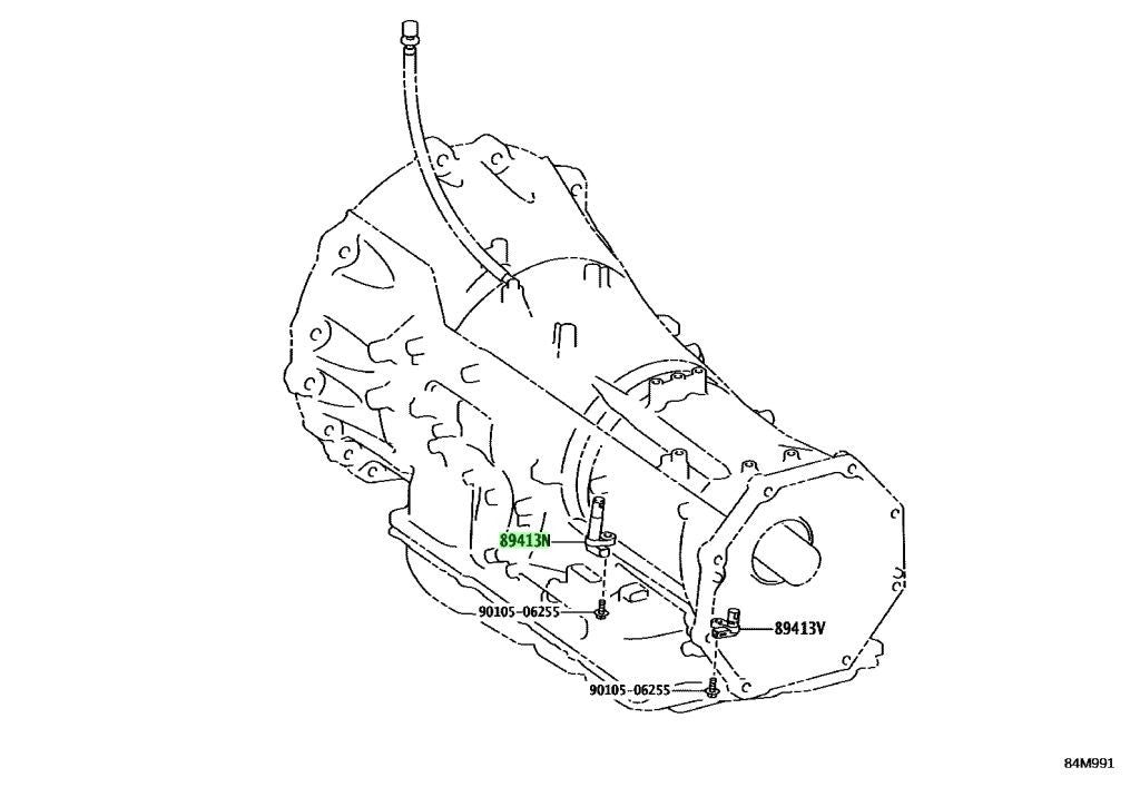 Genuine TOYOTA Lexus Transmission Turbine Speed Sensor NT 89413-60040 89413600400