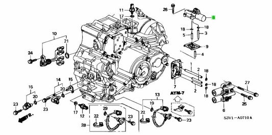 Genuine Honda ACURA SOLENOID ASSY.LINEAR OEM Odyssey Pilot 28260-RDK-023 NEW