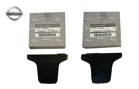 OEM ESCUTCHEON HINGE SUNROOF FEMALE R&L SET Nissan 200SX 73862/73863-01M200