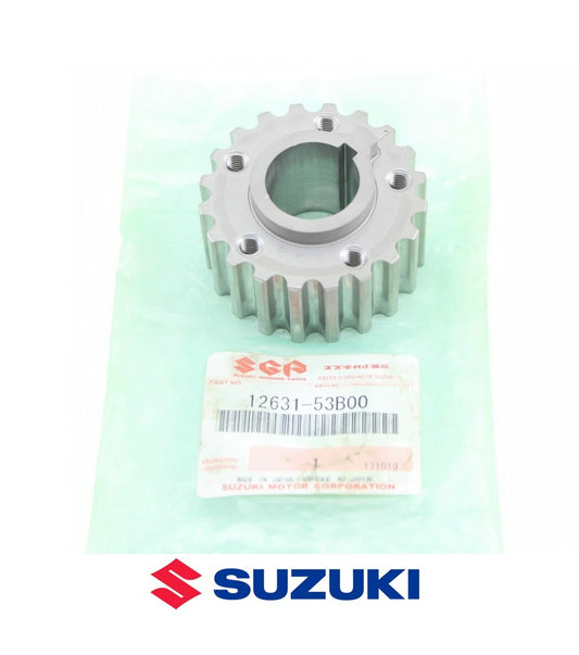 12631-53B00-000 Suzuki Pulley,crank timing belt 1263153B00000, New Genuine OEM P0
