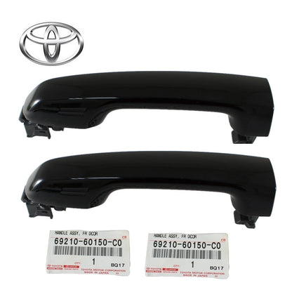 Toyota Prado J150 Front Door Handle Pair LH＆RH Black 202 69210-60150-C0 OEM0