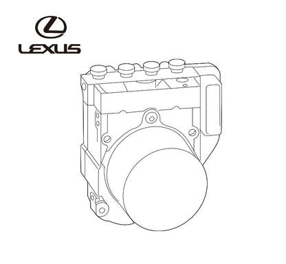 OEM Genuine TOYOTA Lexus RX270/350/450H BrakeActuatorAssy 44050-48493 44050484930