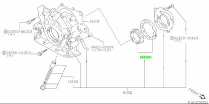 16130-70B01-000 Suzuki Rotor set,oil pump 1613070B01000, New Genuine OEM Part1