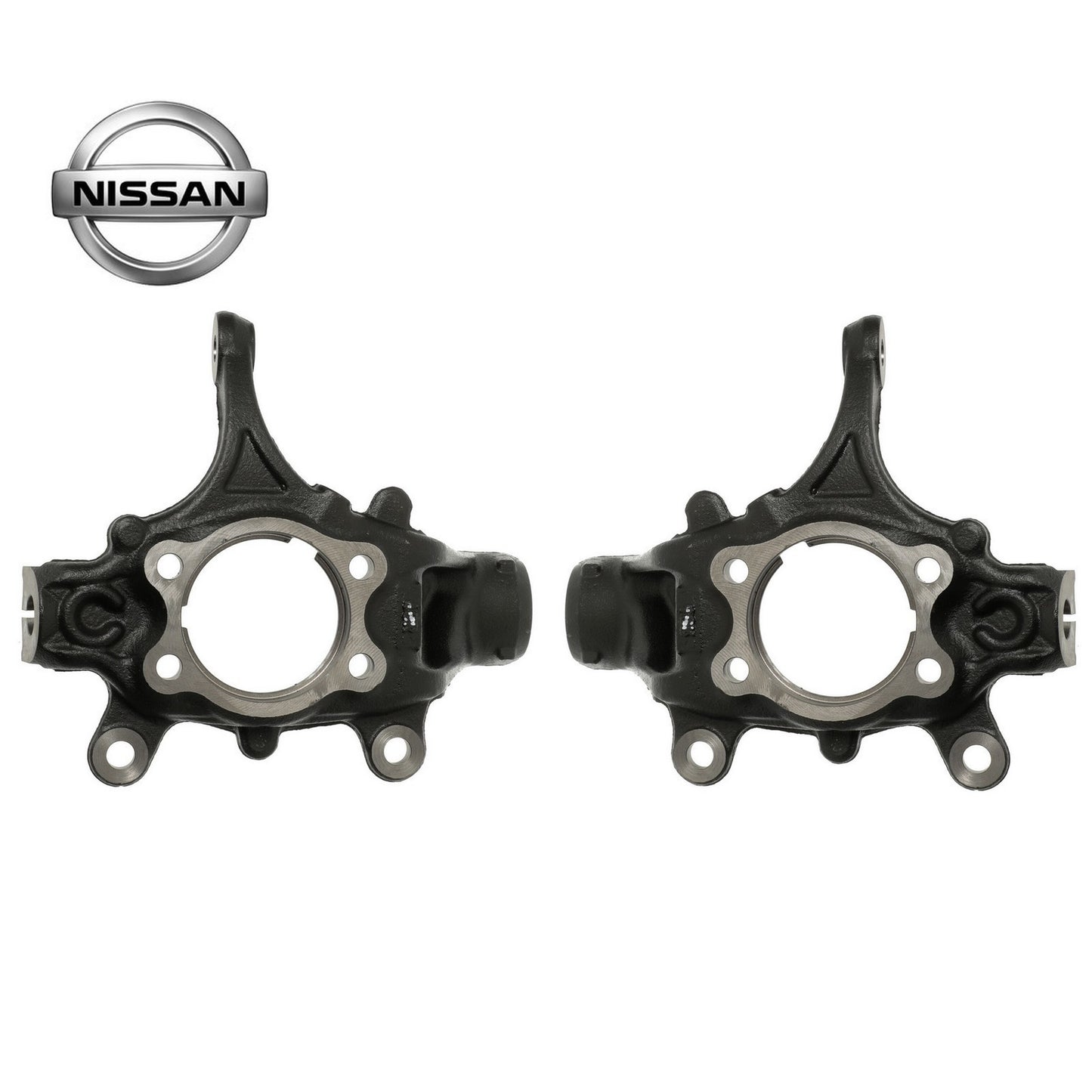 New Genuine Nissan Front Steering Knuckle LH RH Pair 40014/40015-4CE0A OEM0