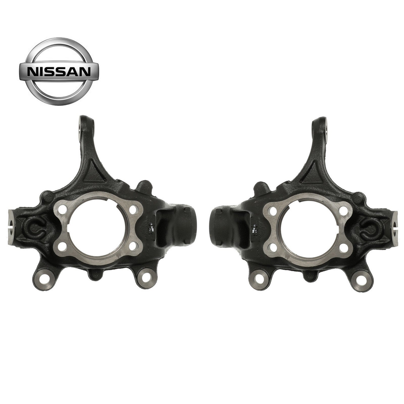 New Genuine Nissan Front Steering Knuckle LH RH Pair 40014/40015-4CE0A OEM0