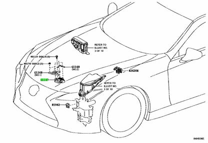 OEM Genuine TOYOTA Lexus Oil Pump Motor Controller Module G1167-11010 G1167110101