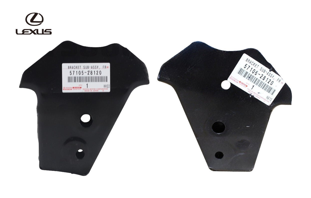 Genuine TOYOTA Front Suspension MemberMountBracket RH/LH 57105-28120 57106-281200