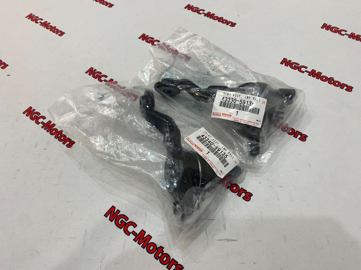 Toyota Genuine Lexus 2001-2005 IS300 Front Lower Ball Joint L＆R nut $ pin Set