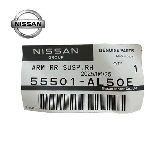 Nissan OEM Rear Right Passenger Upper Control Arm 55501-Al50e for 350Z0