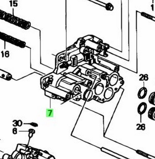 OEM Honda Integra Civic CR-V Stepwgn 4AT Servo Body Assy 27405-P4X-0001