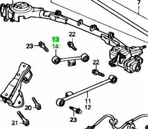 NEW Genuine Honda Rear Upper Control Arm Link LH RH Set OEM 52390/52400-S2H-0001