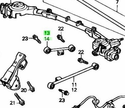 NEW Genuine Honda Rear Upper Control Arm Link LH RH Set OEM 52390/52400-S2H-0001
