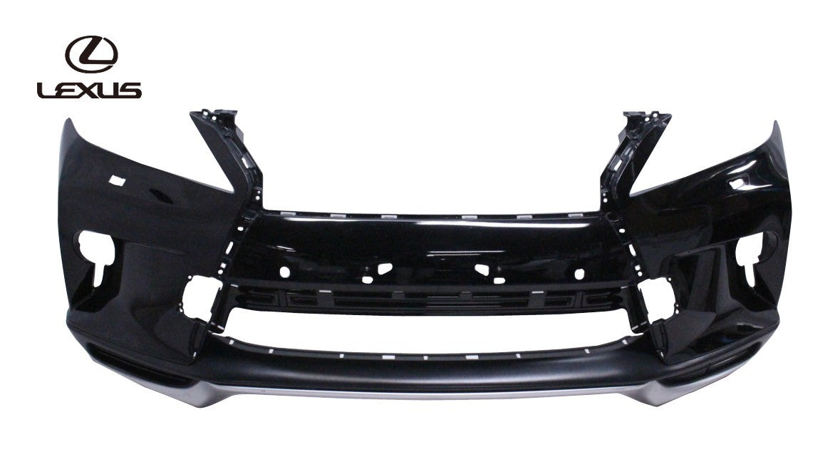 TOYOTA Lexus RX270/350/450H Aero Front Bumper Cover Black w/Sonar 52119-48760-C00