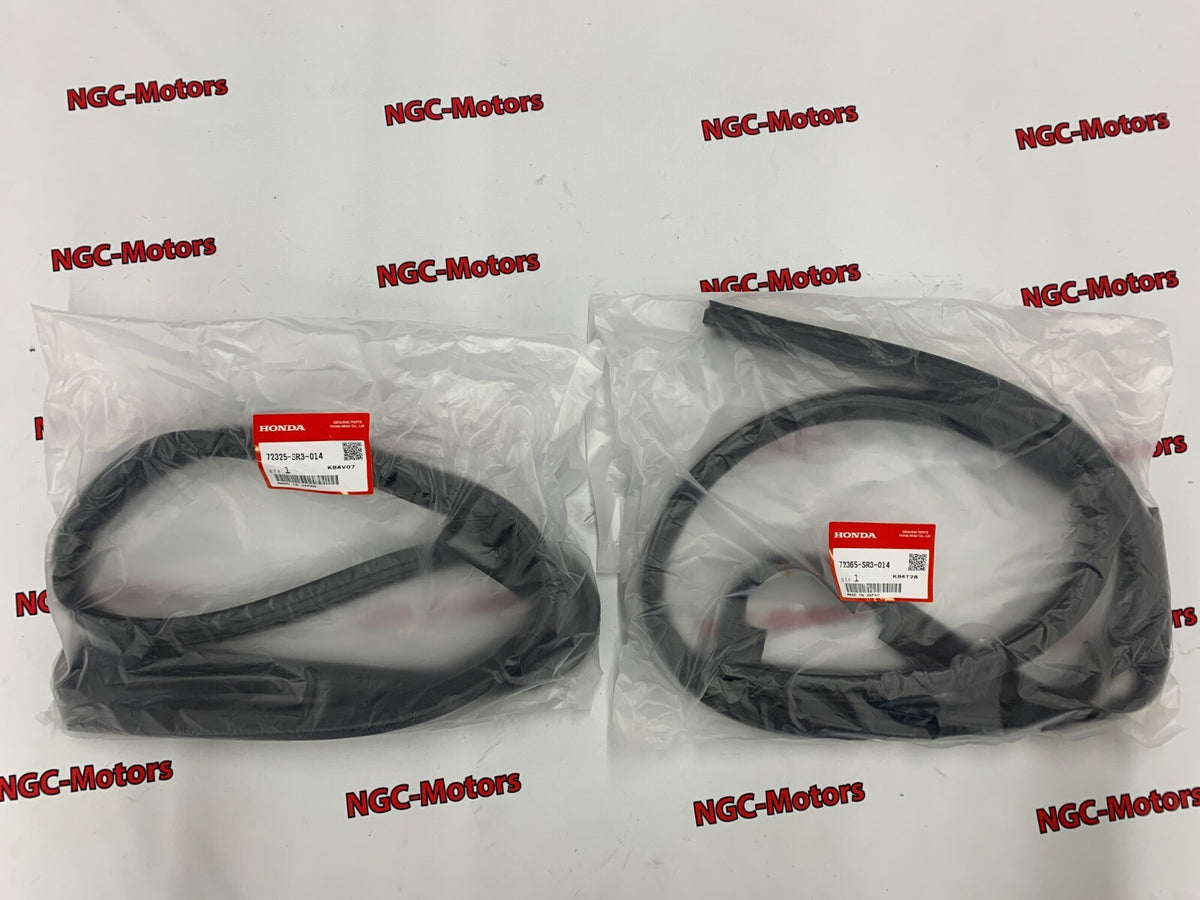 HONDA Genuine OEM CIVIC EG4 EG5 EG6 92-95 Front Door Sub Seal RH & LH Set