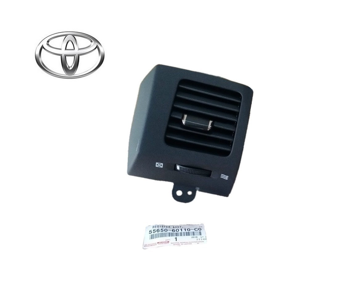 GENUINE TOYOTA PRADO LEXUS GX470 DASH REGISTER AC HEATER AIR VENT 55650-60110-C00