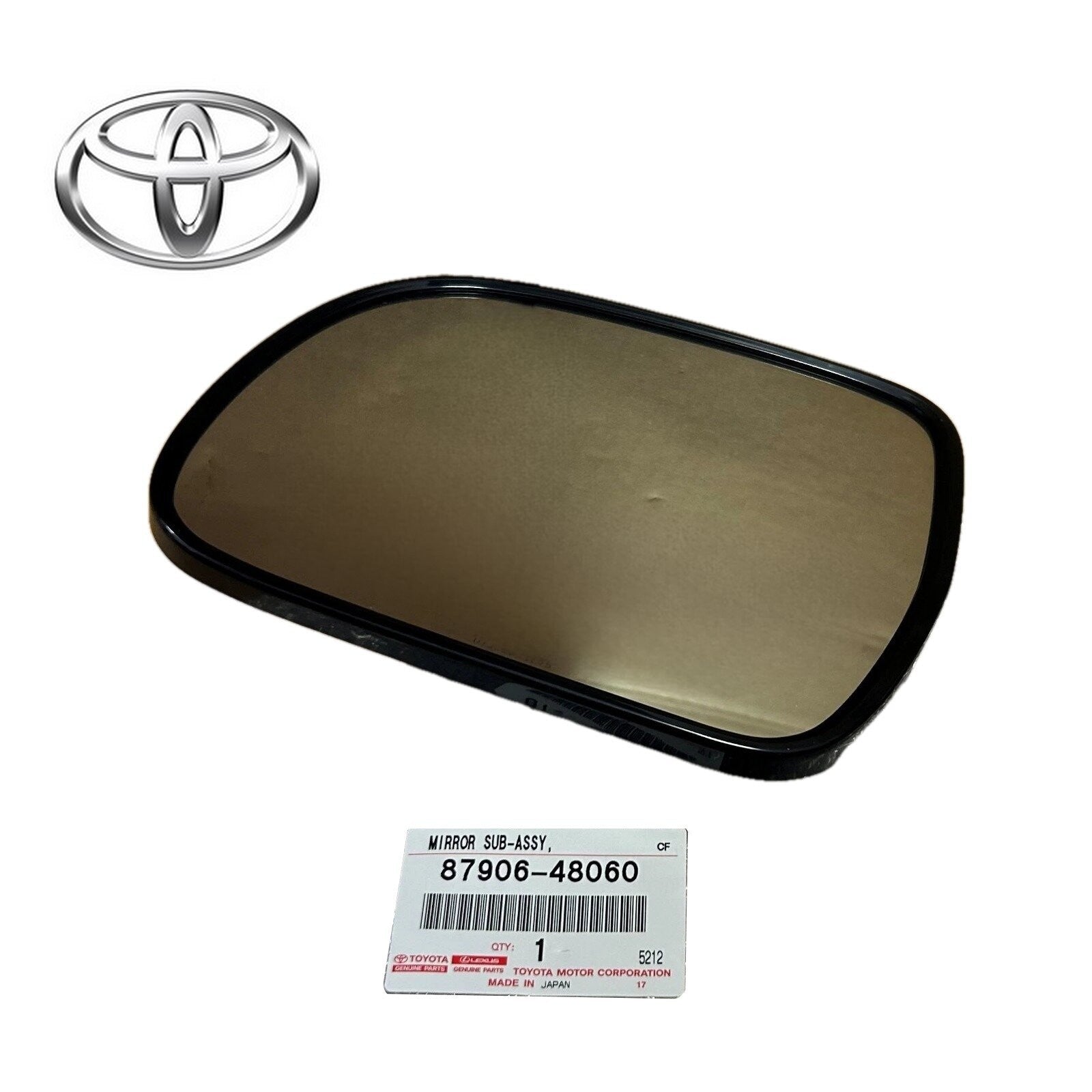 Toyota Lexus Genuine OEM Outer Rear View Mirror Sub-Assy LH 87906-480600
