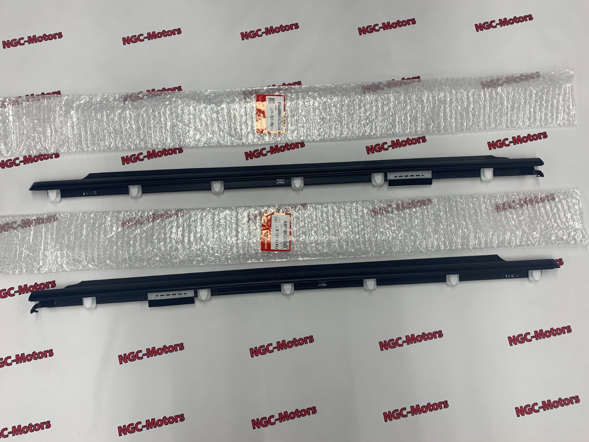 HONDA S2000 AP1 AP2 Genuine Front Door Window Molding Assy Right & Left Set OEM