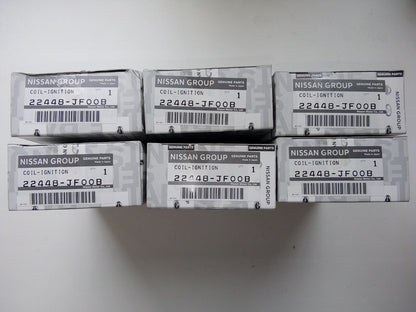 NISSAN GT-R IGNITION COIL GTR R35 VR38DETT 22448-JF00B 6 Set Genuine JDM