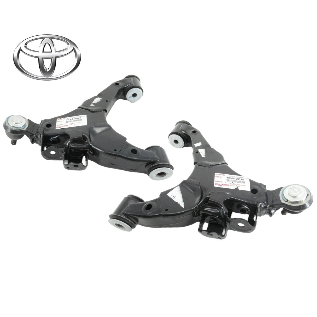 Genuine OEM 2008-2021 Toyota Tundra Sequoia Lower Control Arm Front Set