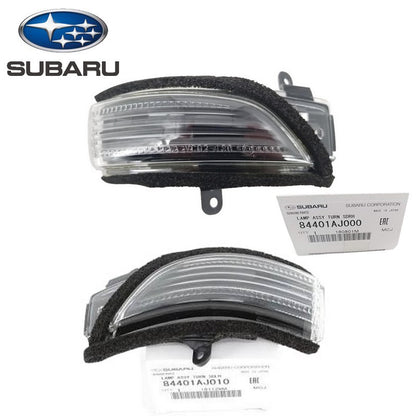 Genuine Subaru Mirror Turn Signal Lamp Set RH LH 84401AJ000 84401AJ0100