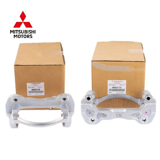 NEW Genuine Mitsubishi Front LH&RH Brake Caliper Bracket Set OEM 4605/A128-A1730