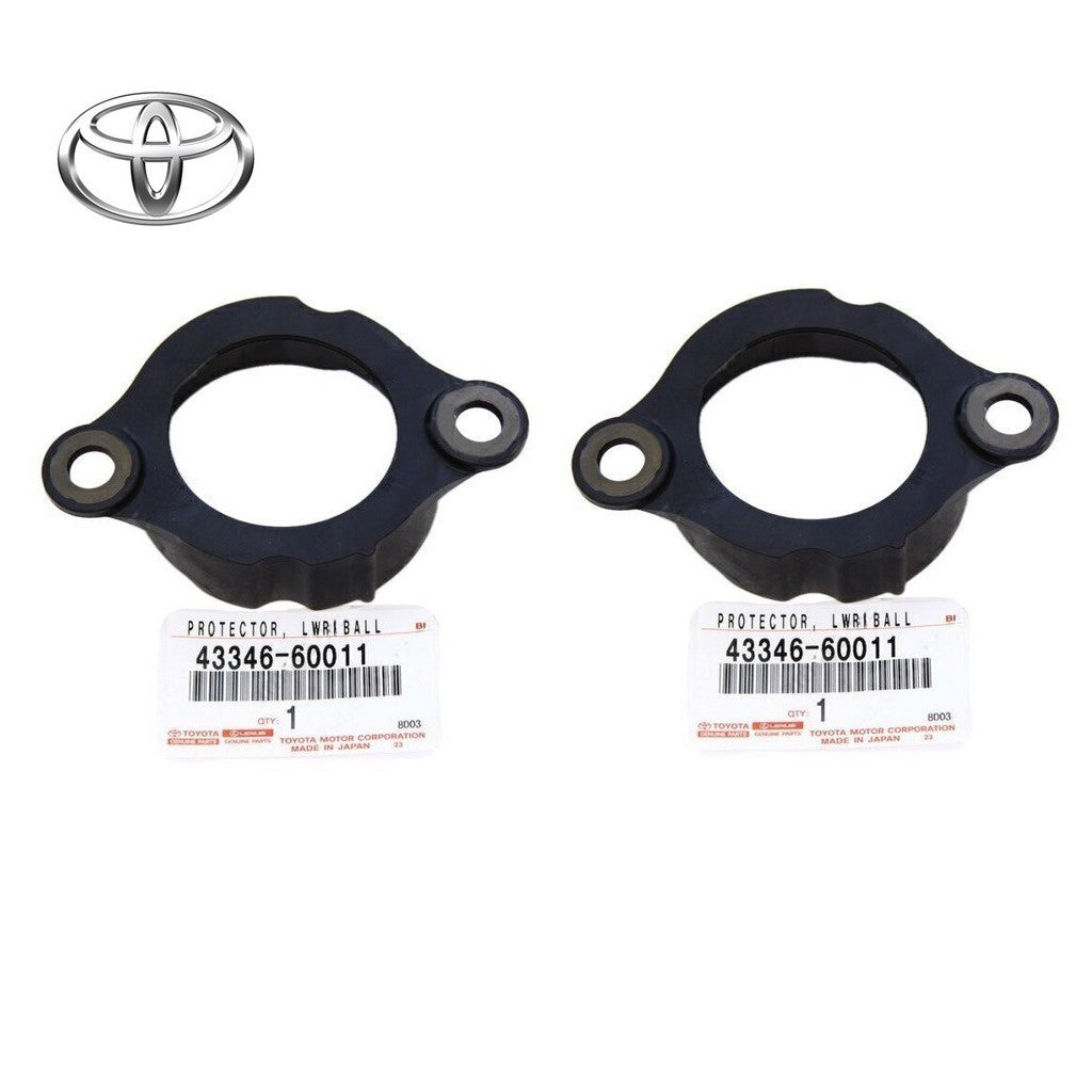 NEW Toyota Genuine Lower Ball Joint Dust Cover Protector Set of 2 43346-600110