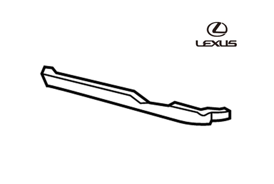 Genuine Lexus LS500 LS500h Rear Bumper Side Moulding RH 52752-500300