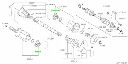 NEW Genuine Nissan Driveshaft Universal Joint Spider OEM 39720-10V101