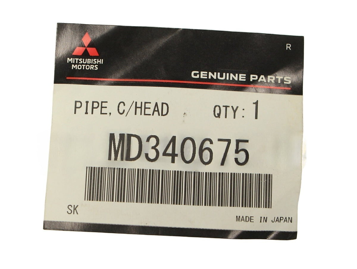 Mitsubishi Pajero PIPE CYLINDER HEAD WATER BY PASS MD340675 Genuine JDM