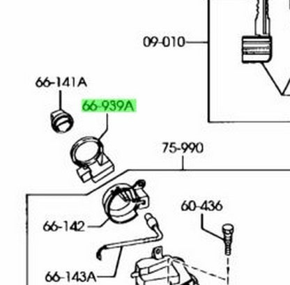 Genuine Mazda Ignition Immobilizer Antenna MX-5 Miata NC 2006-2010 NE61-66-938A1
