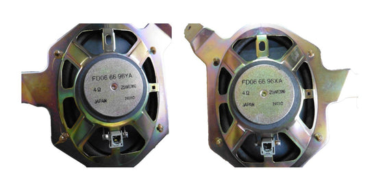 OEM Mazda LOUD DOOR SPEAKER REAR SET LH RH RX-7 FD3S FD06-66-96YA FD06-66-96XA