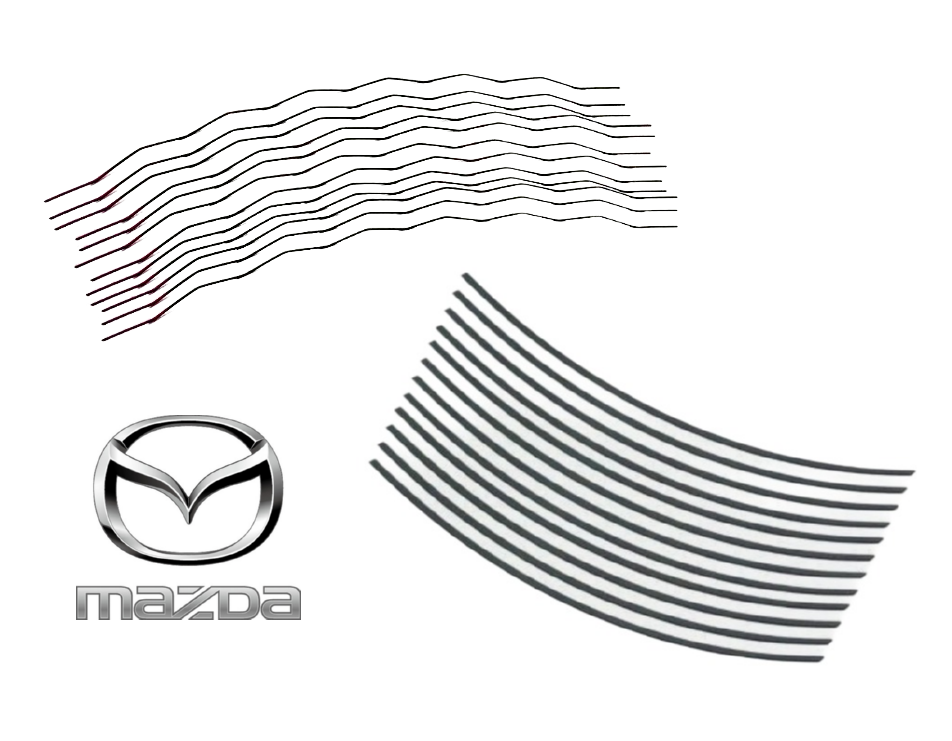 MAZDA Genuine Rotary Engine Side Seal & Seal Spring Set of 12 For RX-8 04-11 OEM