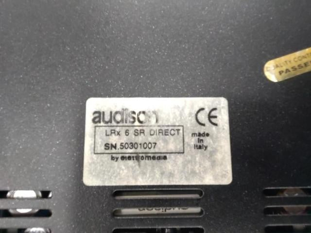 audison LRX 6 SR3