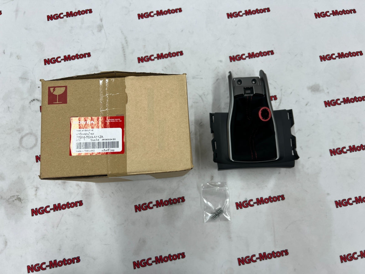 Honda 2020-2021 Civic Type-R FK8 Shifter Panel Assy 77296-TGH-A11ZA Genuine