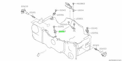 GENUINE Subaru Impreza WRX STI Crankshaft Crank Angle Position Sensor CAS1