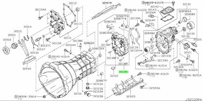 Genuine Nissan 350Z 370Z G35 G37 6MT Transmission Adapter Plate 32137-CD000 OEM0